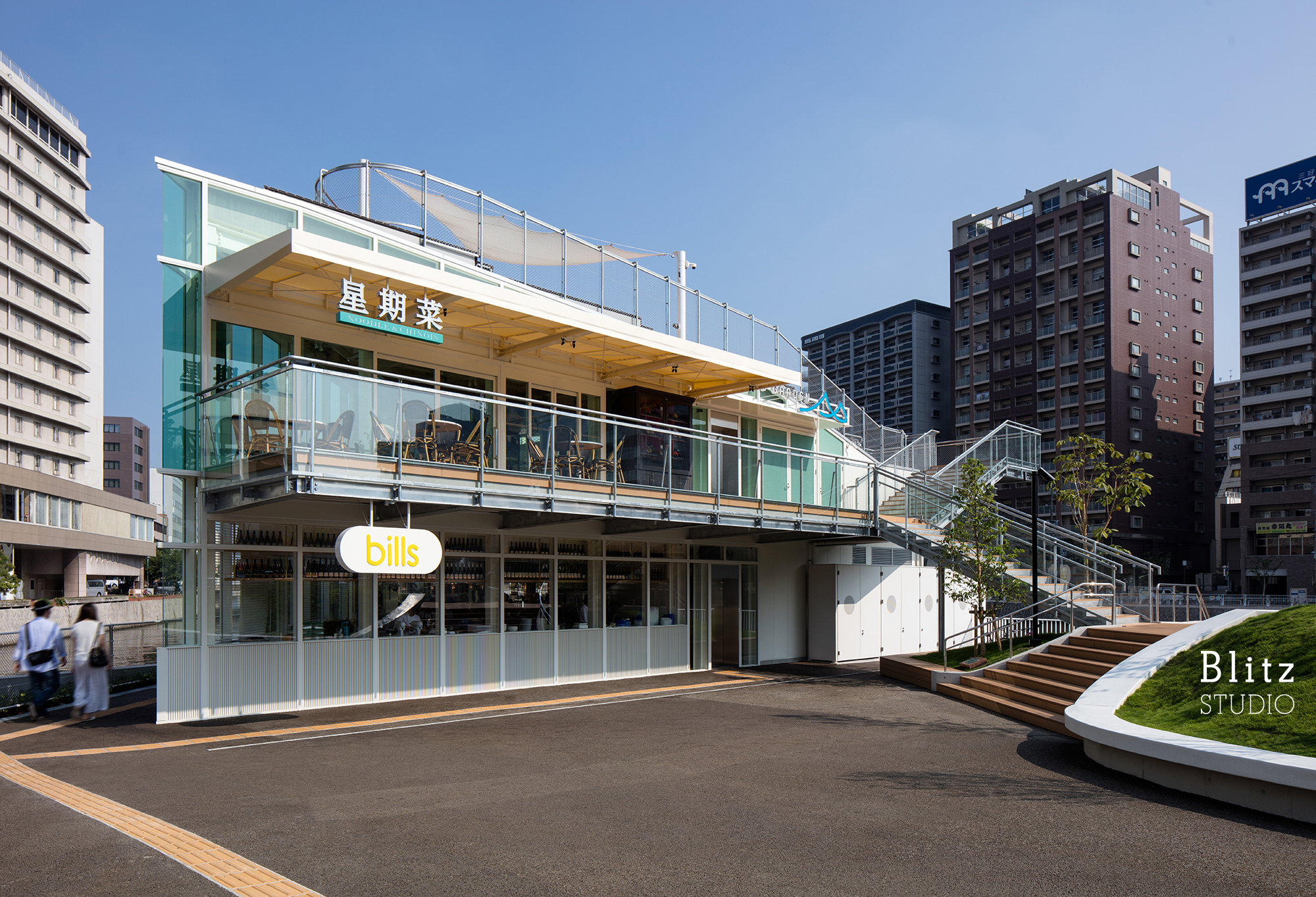 『星期菜 NOODLE & CHINOIS』-福岡県福岡市-建築写真・竣工写真・インテリア写真1