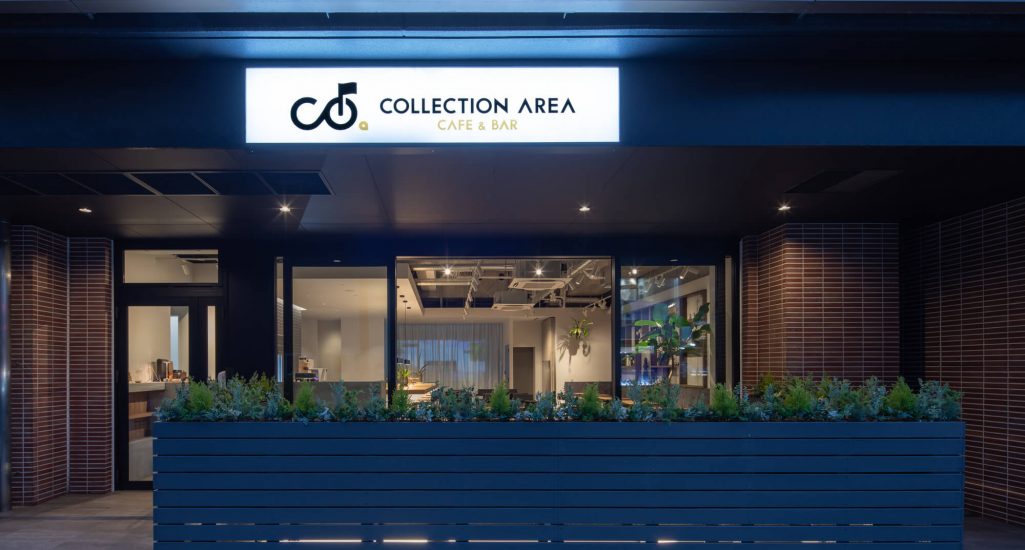 『COLLECTION AREA  CAFE&BAR』-福岡市博多区-建築写真・竣工写真・インテリア写真